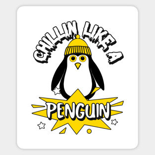 CHILIN Like A Penguin Sticker